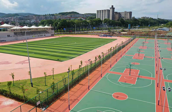 武汉硅pu篮球场